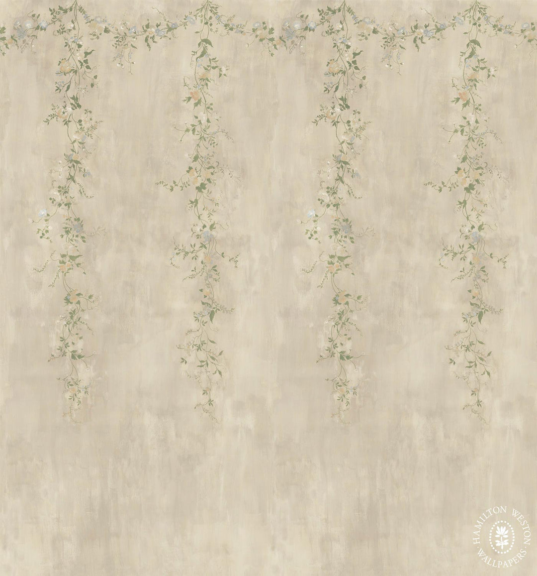 Floral-Roberts-Hamilton-Weston-wallpaper-trailing-flowers-Garland-hand-illustrated-panel-walls-mural-floral-Garland-painterly-stone-03