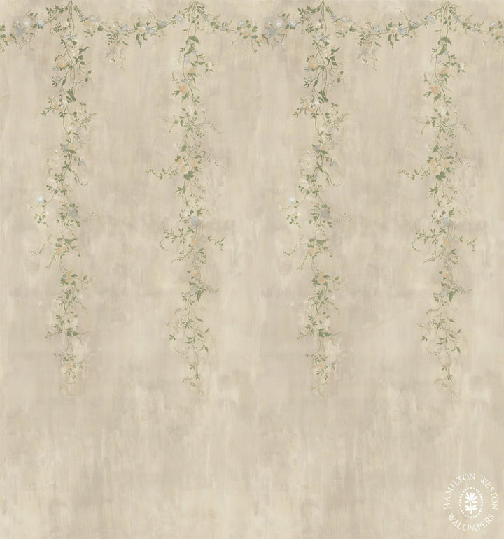 Floral-Roberts-Hamilton-Weston-wallpaper-trailing-flowers-Garland-hand-illustrated-panel-walls-mural-floral-Garland-painterly-stone-03