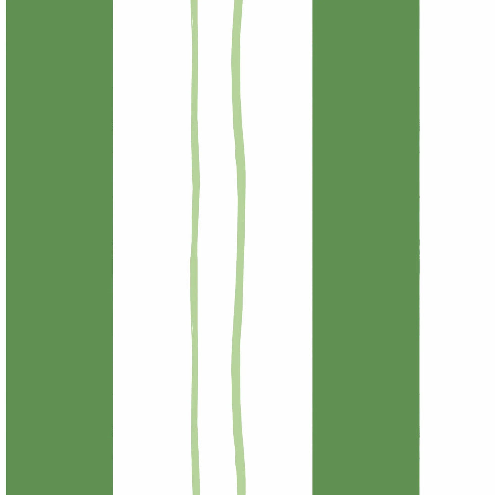 Annika-Reed-Wobble-Wallpaper-Greens-small-sclae-hand-drawn-wobbly-lines-modern-stripe-wallpaper-fresh-greens
