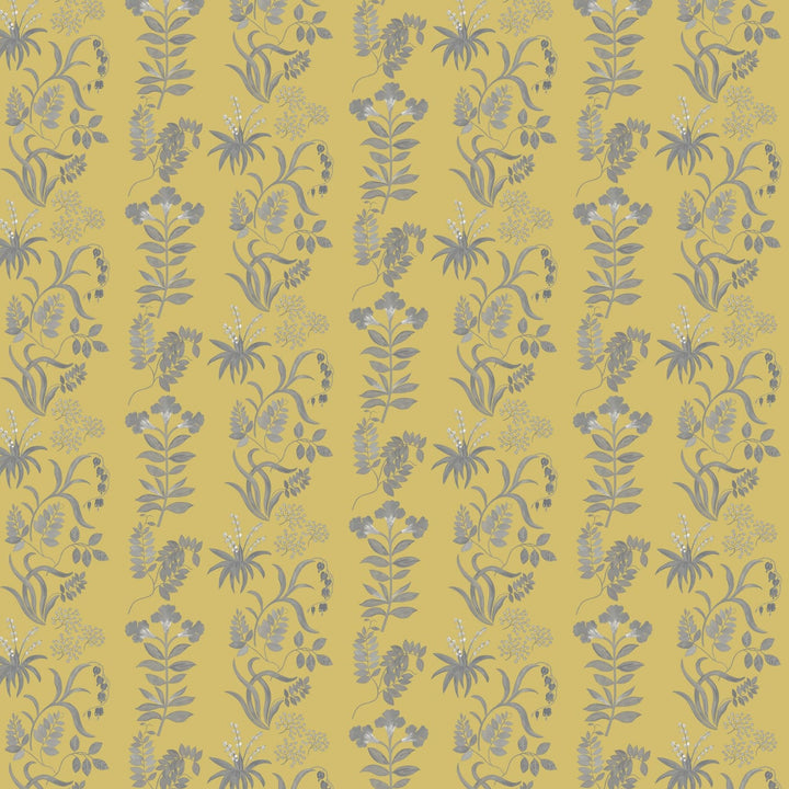 liberty-wallpaper-botanical-stripe-pewter-white-floribuna-trellis-trailing-floral-printed-wallcovering-botanical-fennel-yellow