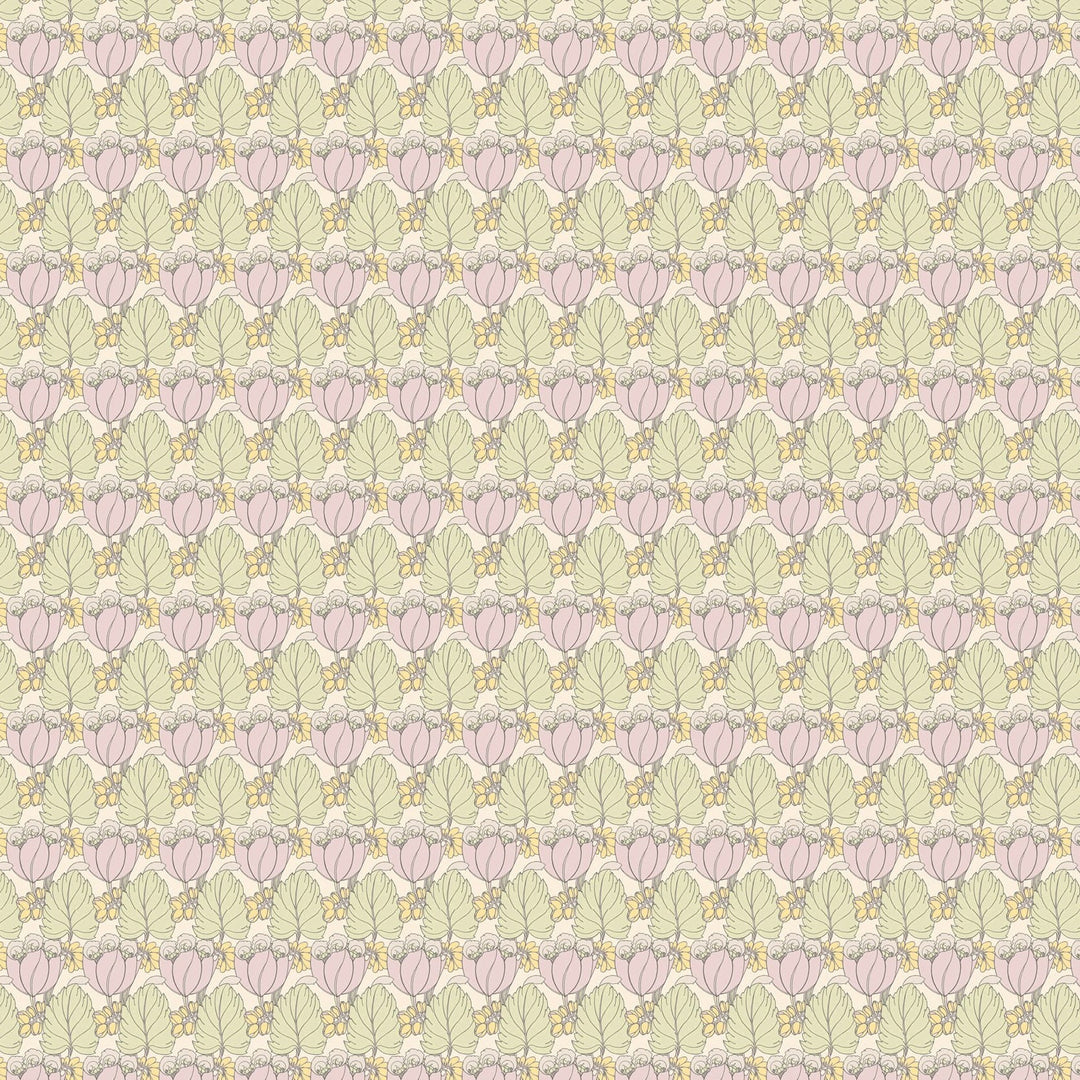 Liberty-fabrics-regency-tulip-wallpaper-Lichen-07231002F-pinks-greens-yellow-floral-archive-print-art-deco-wallpaper
