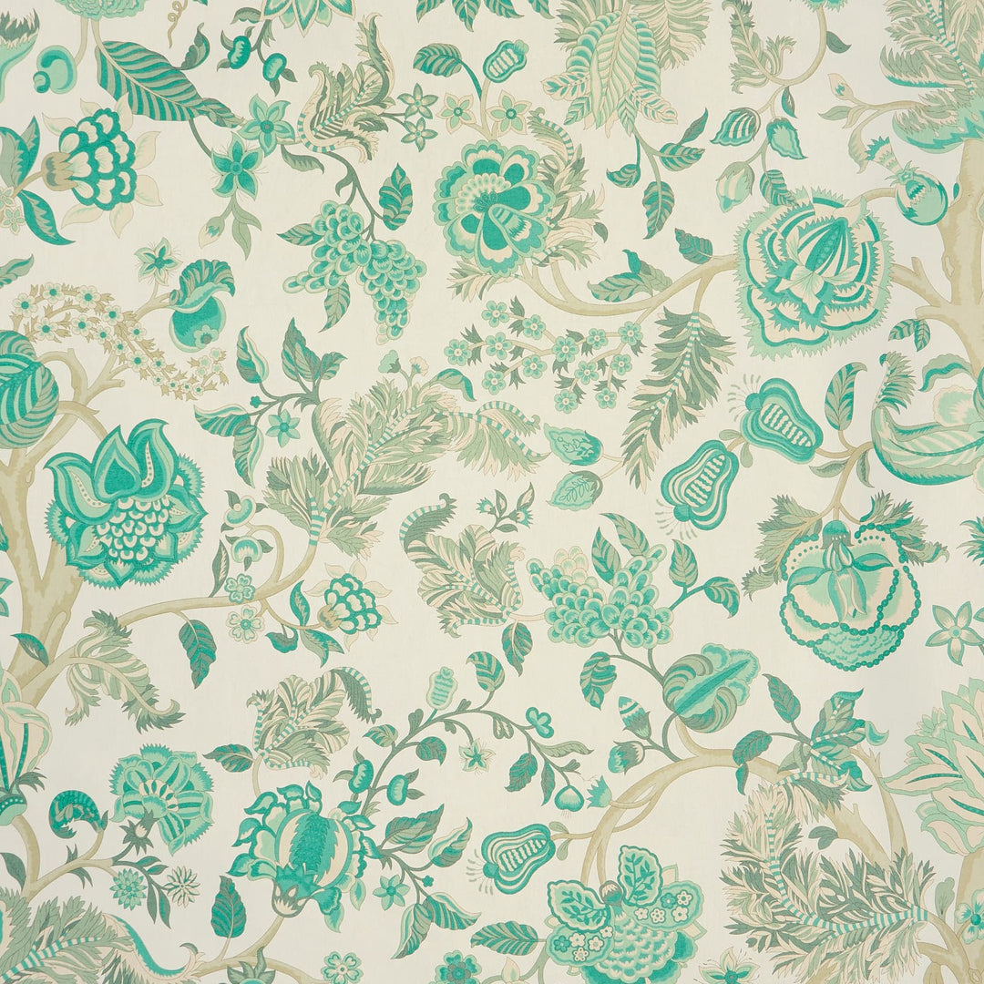 liberty-palampore-trail-wallpaper-jade-floral-tree-of-life-collection-modern-collector-heritage-brand-wide-wallpaper-green-floral