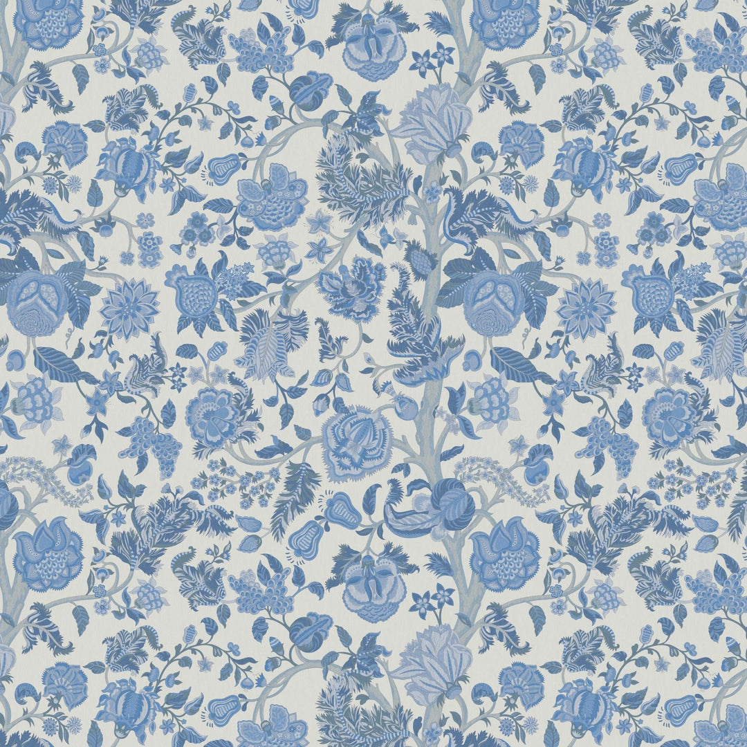 Liberty-fabrics-wallpaper-wide-nonwoven-Palmpore-trail-lapis-blue-floral-heritage-print-modern-collector-vine-blossom-wallcovering-