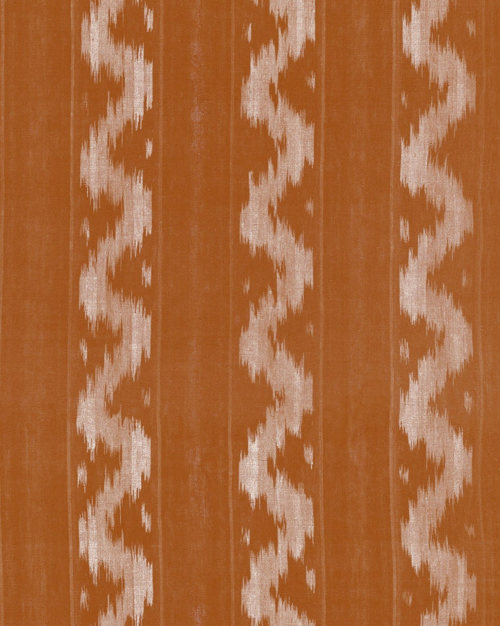 Mind The Gap VINTAGE IKAT Apricot Woodstock Collection Luxury Wallpaper Wall Covering