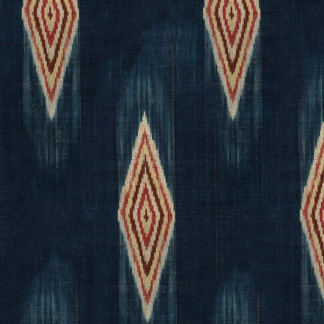 mind-the-gap-woostock-collection-wallpaper-maiysha-birch-fabric-printed-ikat-design-repeat-pattern-wallpaper-indigo