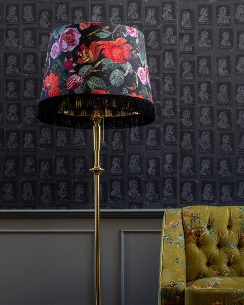 Cone Lampshades Flowers of the Lady