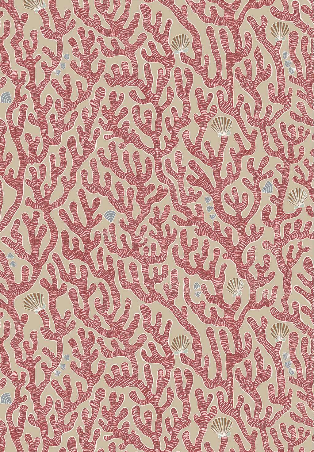 Josephine-munsey-wallpaper-coral-print-illustration-red-topping
