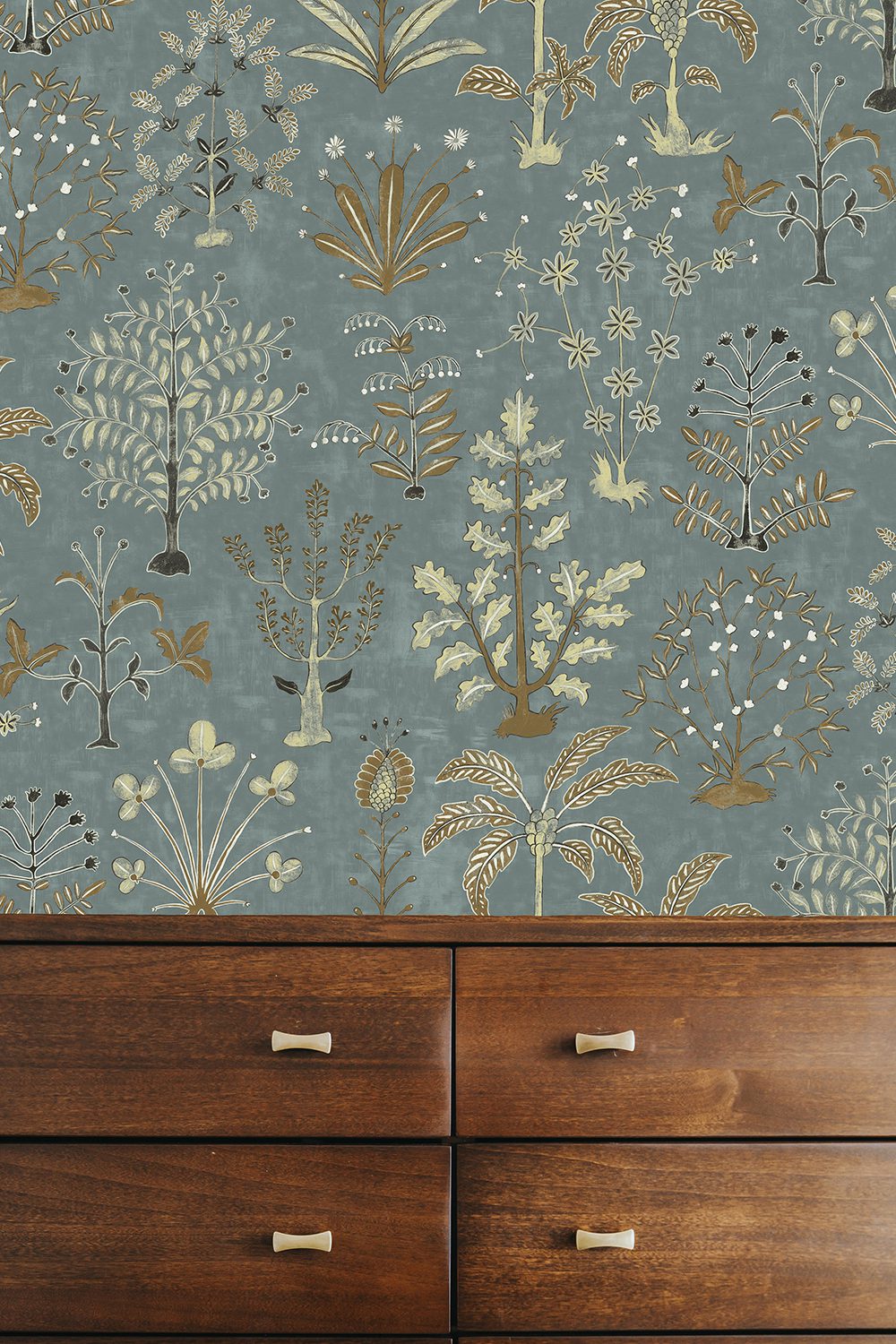 Josephine-munsey-wallpaper-cynthia-tree-soft-design-soft-grey-blue-brown-olive-stone-nature-inspired-design
