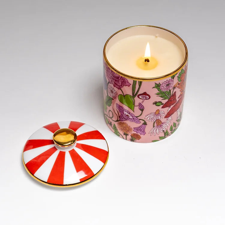 wear-the-walls-bone-china-floral-candle-pot-flowers-24carat-gols-painted-pot-reuseable-bloom-pink-spring-meadows-floral-scented-candle