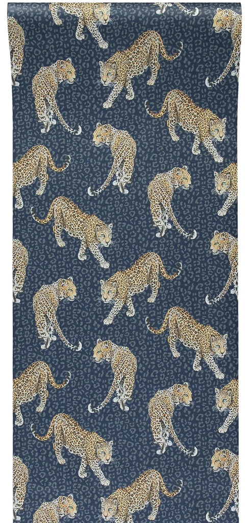 All-Over-leopard-print-leopard-block-print-background-Blue-wallpaper-graduate-collection-Abi-Bartlett