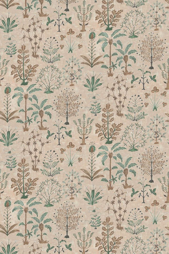 Josephine-munsey-wallpaper-cynthia-tree-soft-design-plaster-pink-teal-green-nature-inspired-design