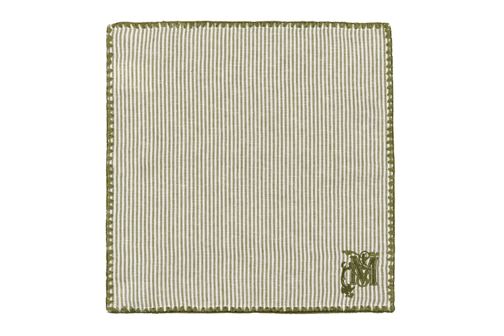 mind-the-gap-green-striped-linen-napkins-luxury-set-of-two-monogramped-embroidered