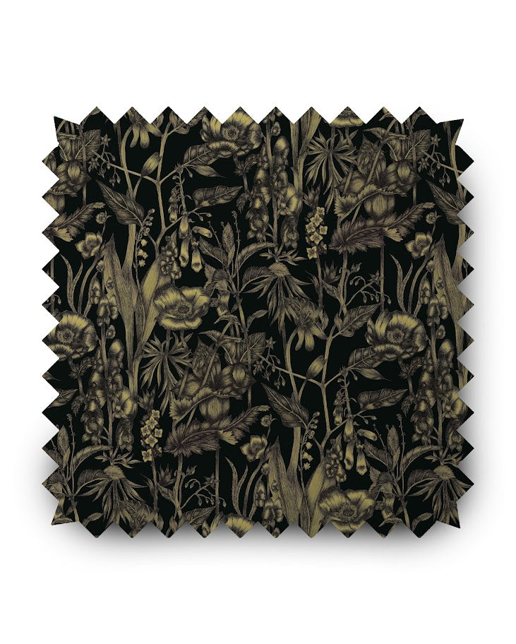 Alnwick Floral Pattern Wallpaper