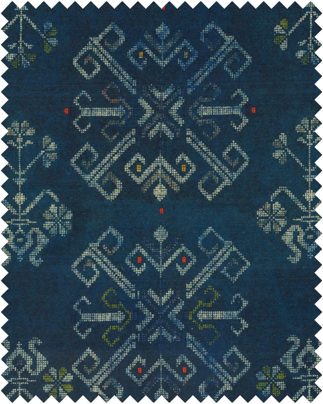 linen-roots-transylvanian-weave-fabric-navy-blue-red-green-folk-design