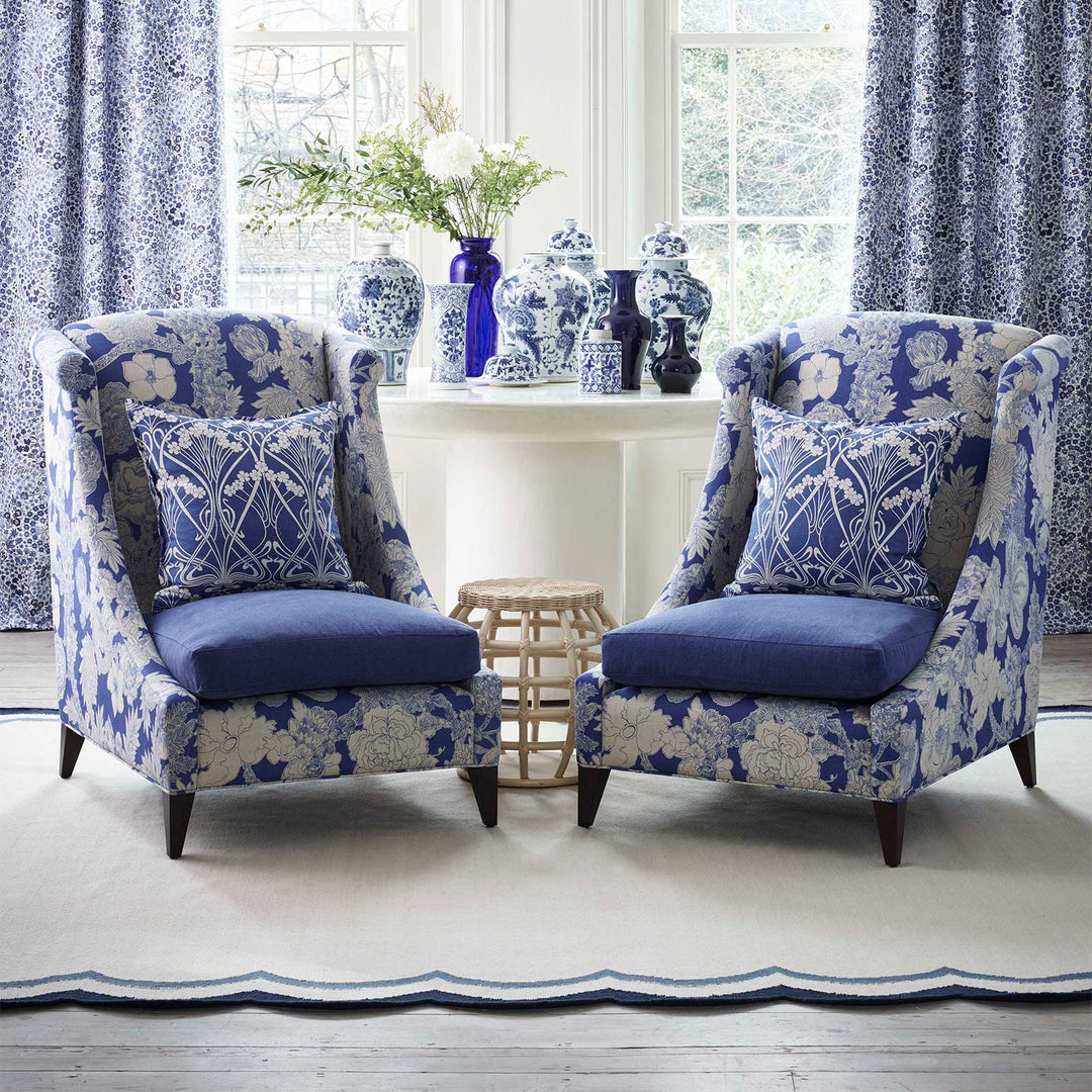 liberty-fabric-interiors-zennor-arbour-ladbroke-linen-floral-linen-drawing-fabric-curtains-cushions-upholstery-floral-blue-white-upholstered-chairs