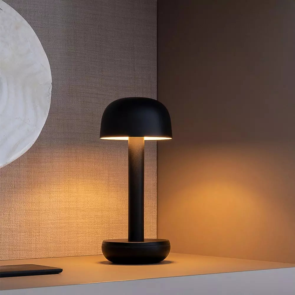 Humble-Two-cordless-table-lamps-lighting-rechargeable-dome-shaped-cocktail-lamp-black