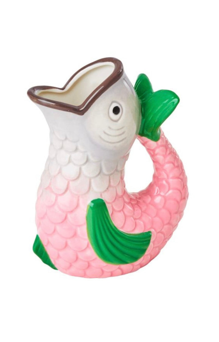 Fish Ceramic Jug Vase