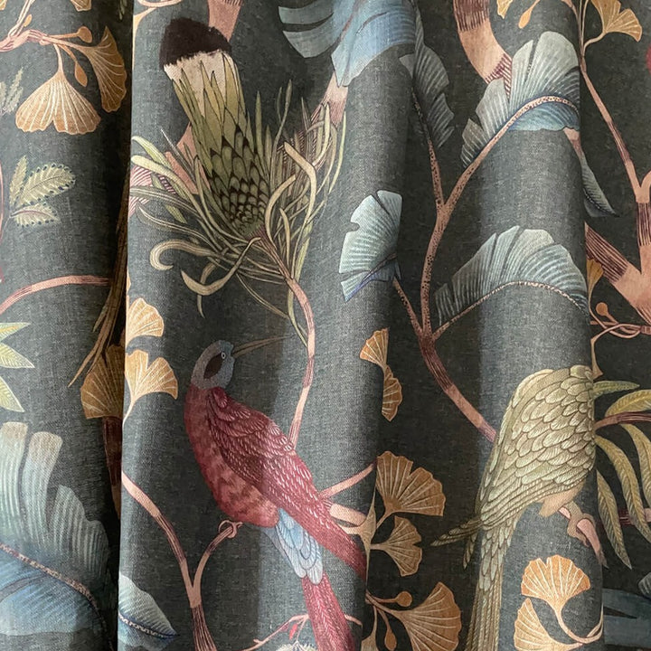 josephine-munsey-linen-living-branches-teal-birds-florals-patterned-linen-100%-textiles 