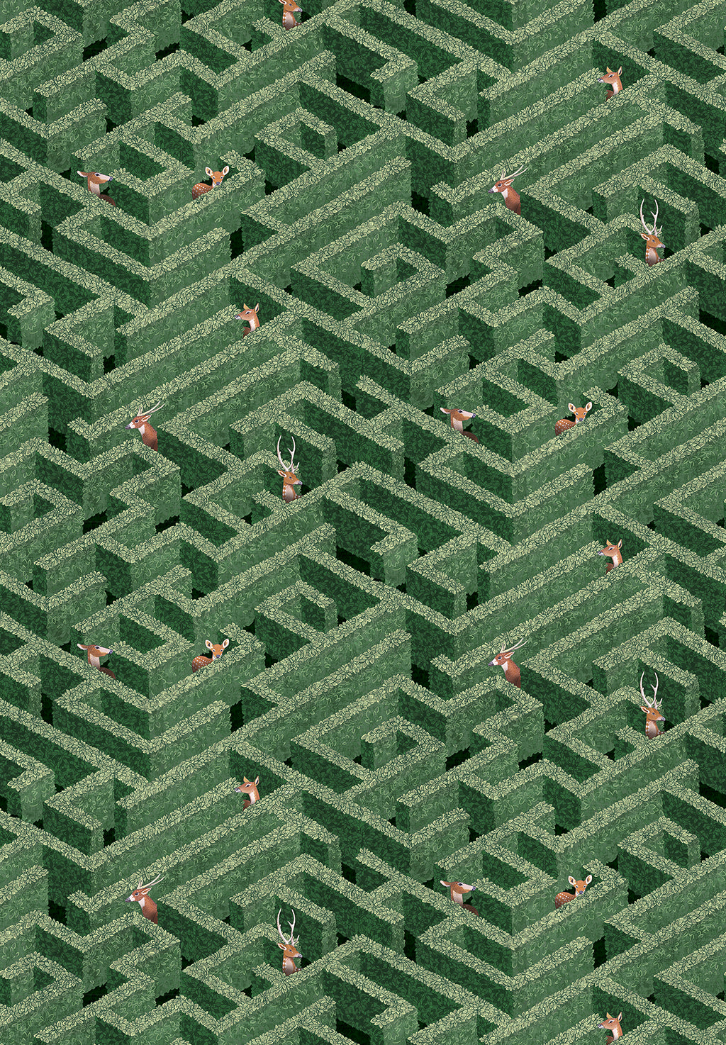 josephine-munsey-labrinth-wallpaper-deer-garden-maze