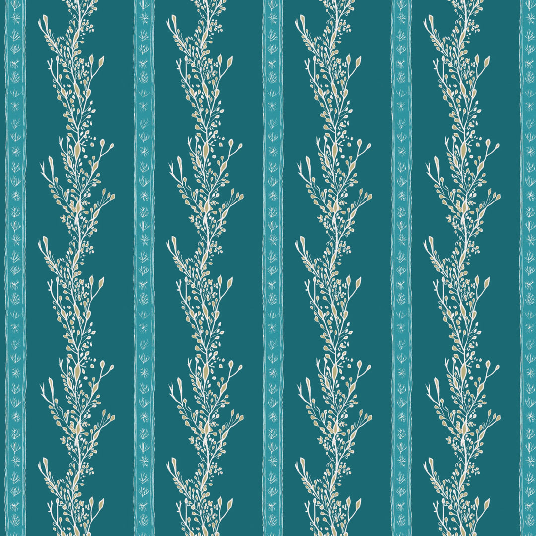 annika-reed-studio-gatty-seaweed-kelp-stripe-wallpaper-deep-sea-blue-british-designer-british-made