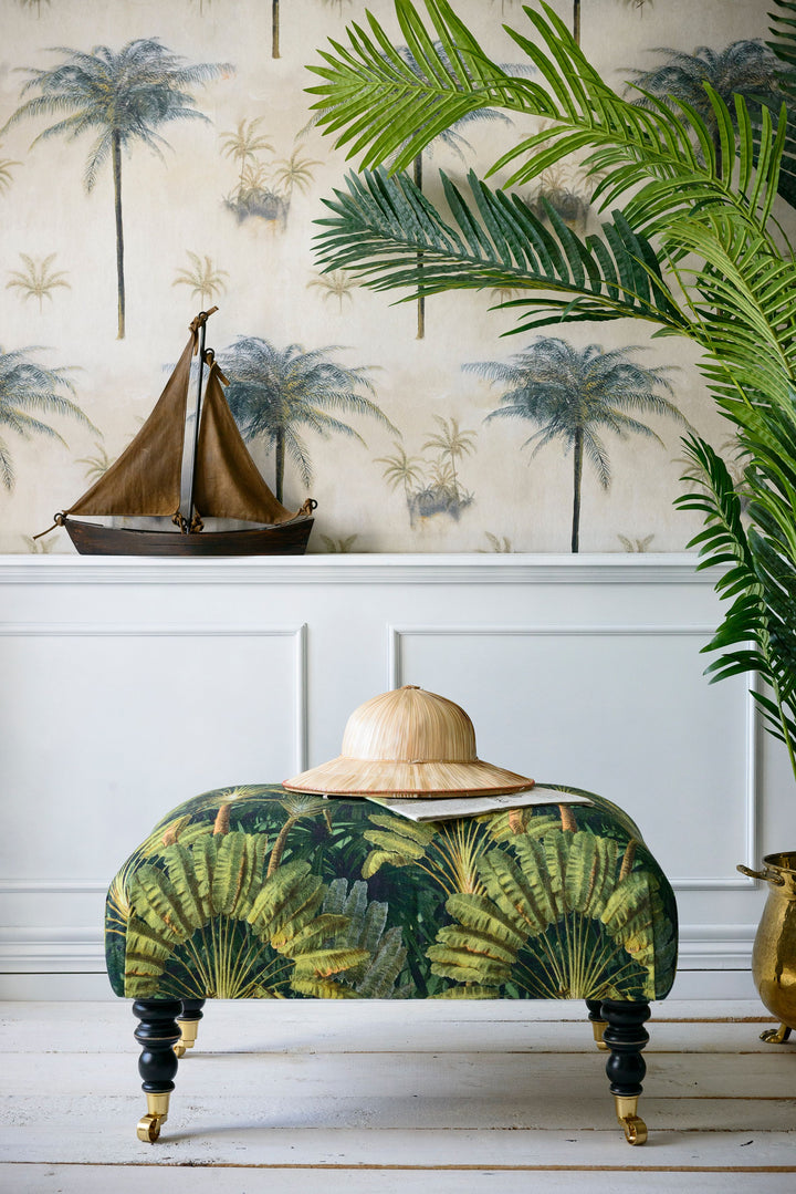 mind the gap the tropical cottage linens traveler's palm palm tree jungle