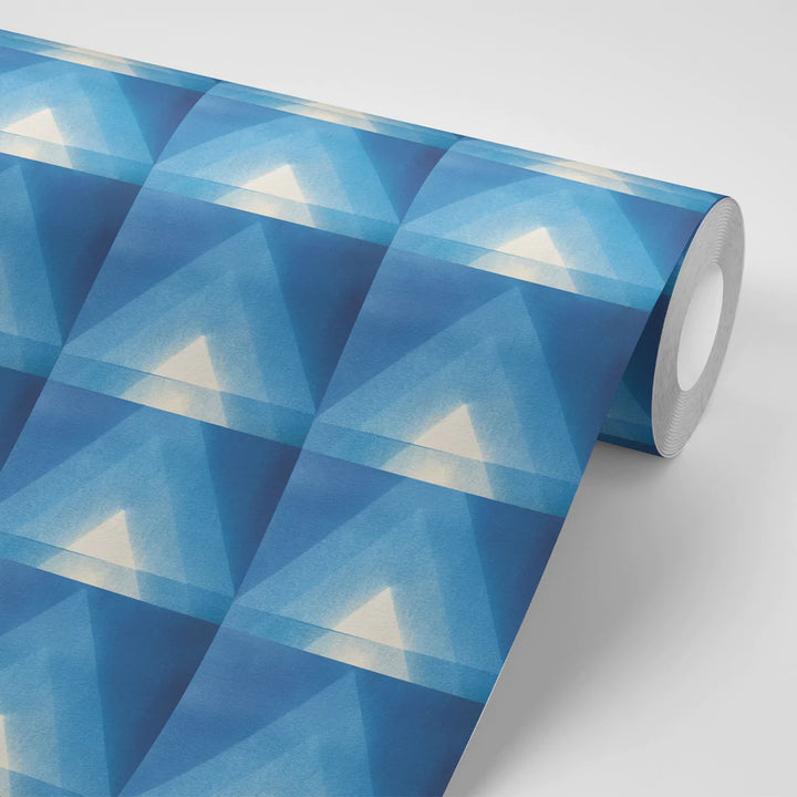 tatie-lou-motif-geometric-pattern-retro-triangle-block-printed-repeat-60's-gplan-motif-pattern-denim-blue