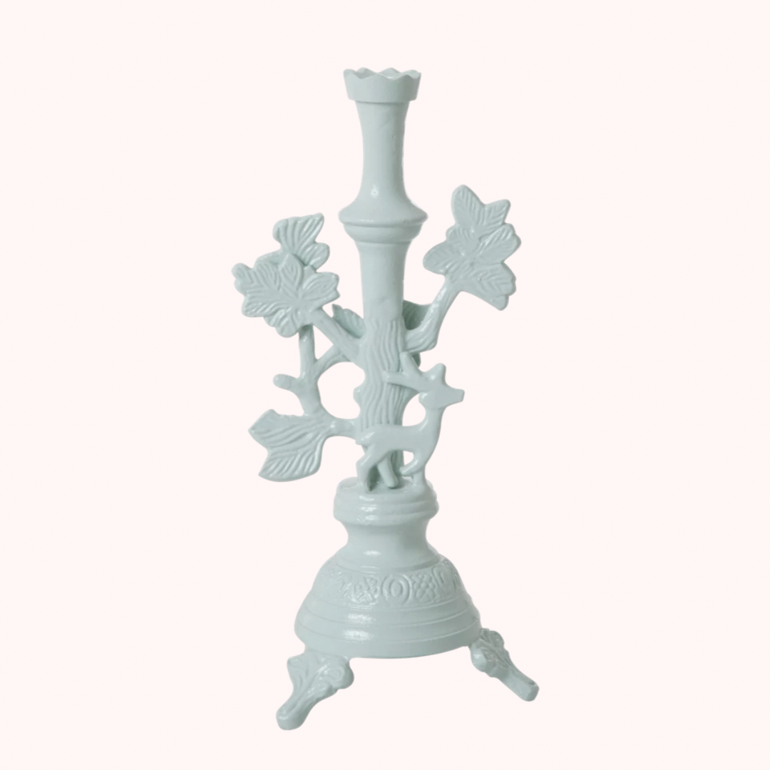 tall-metal-candle-holder-with-dear-leaves-dusty-blue-candleabra