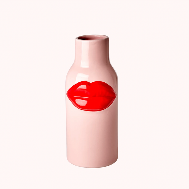 rice-by-rice-pink-vase-large-with-red-lips-decorative-vase