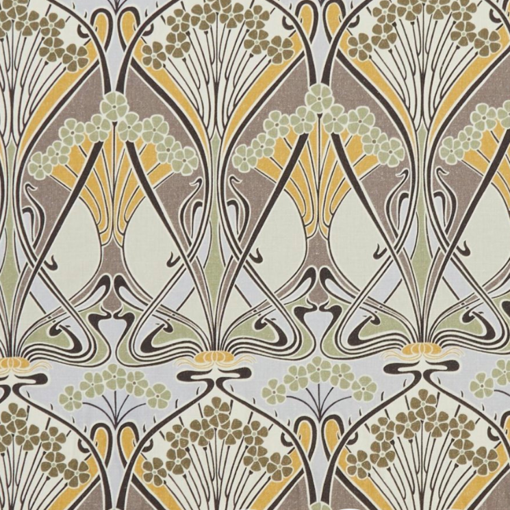Liberty Ianthe Bloom Ladbroke Linen in Pewter | The Design Yard