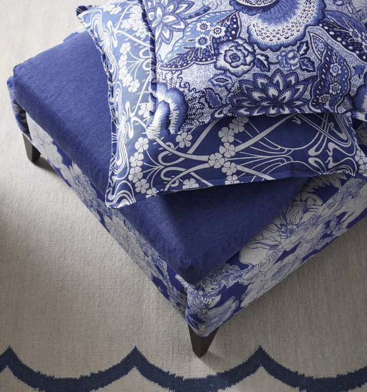 liberty-fabrics-patricia-linen-ladbroke-blue-cobalt-blue-navy-white-floral-design-cushions-footstool
