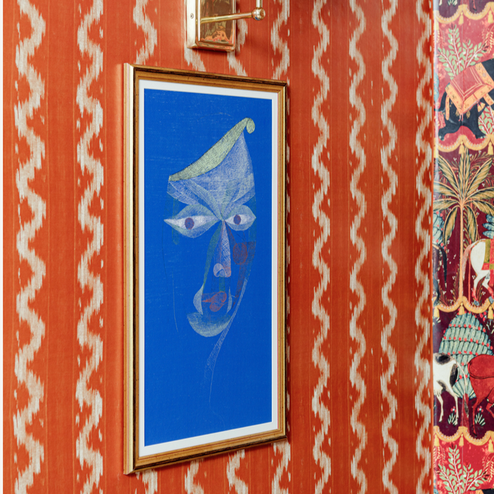 Paul-Klee-Portrait-of-an-oriental-blue-painting-screen-print-