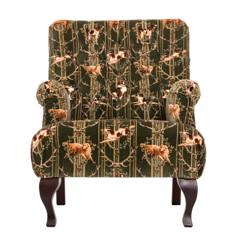 tyrol-collection-mind-the-gap-hudson-mountain-dogs-cypress-green-velvet-arm-chair