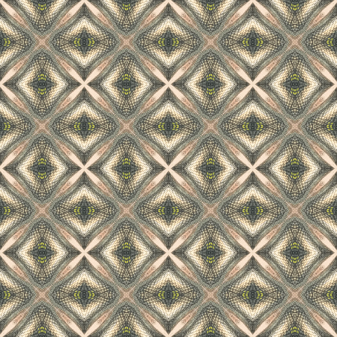North-and-Nether-Snakeskin-wallpaper-animal-print-pattern-Venom-triangle-repeat-skin-scales-mushroom-green-pinks-