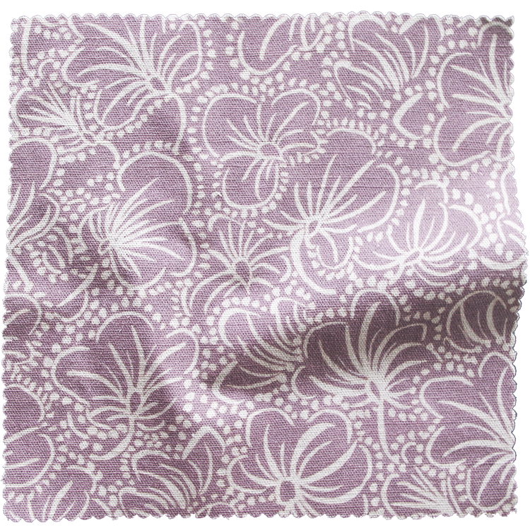 Lowri-textiles-linen-cotton-violas-lilac-abstract-floral-pattern-print-delicate-small-flowers-white-lilac-printed-fabric
