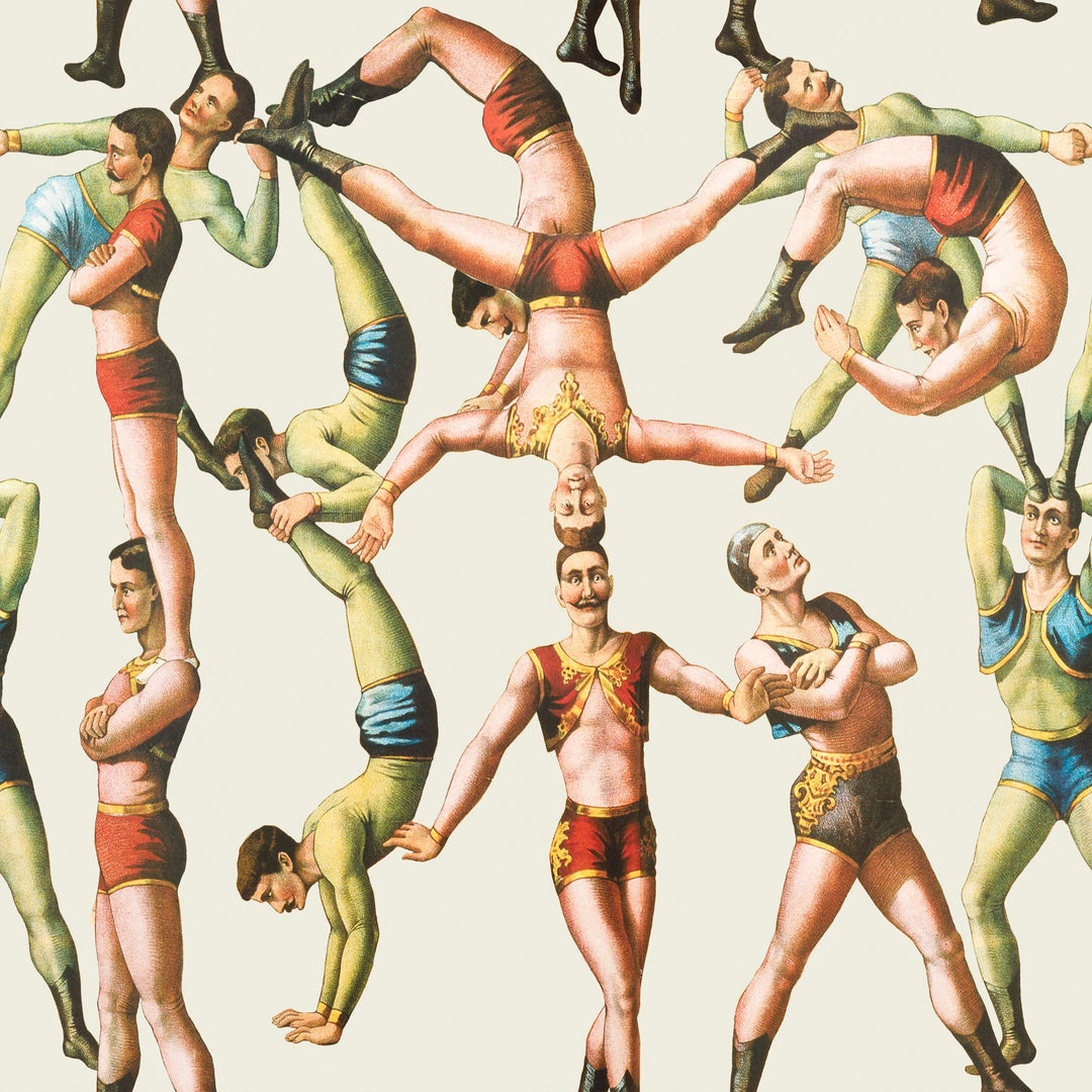 mind-the-gap-the-acrobats-wallpaper-green-red-blue-circus