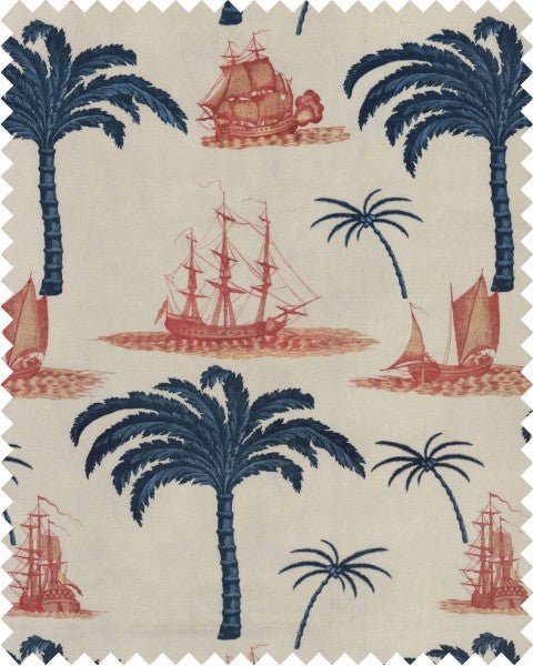 mind-the-gap-aegean-linen-fabric-navy-palm-tree-red-boats