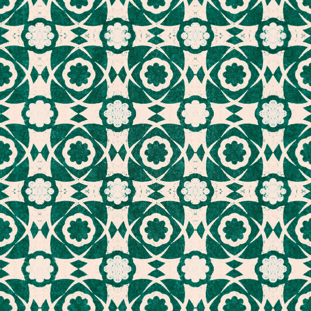 mind-the-gap-aegean-tile-ultramarine-wallpaper-green-and-taupe-greek-tile-inspiration-summer-spring-sundance-villa-collection