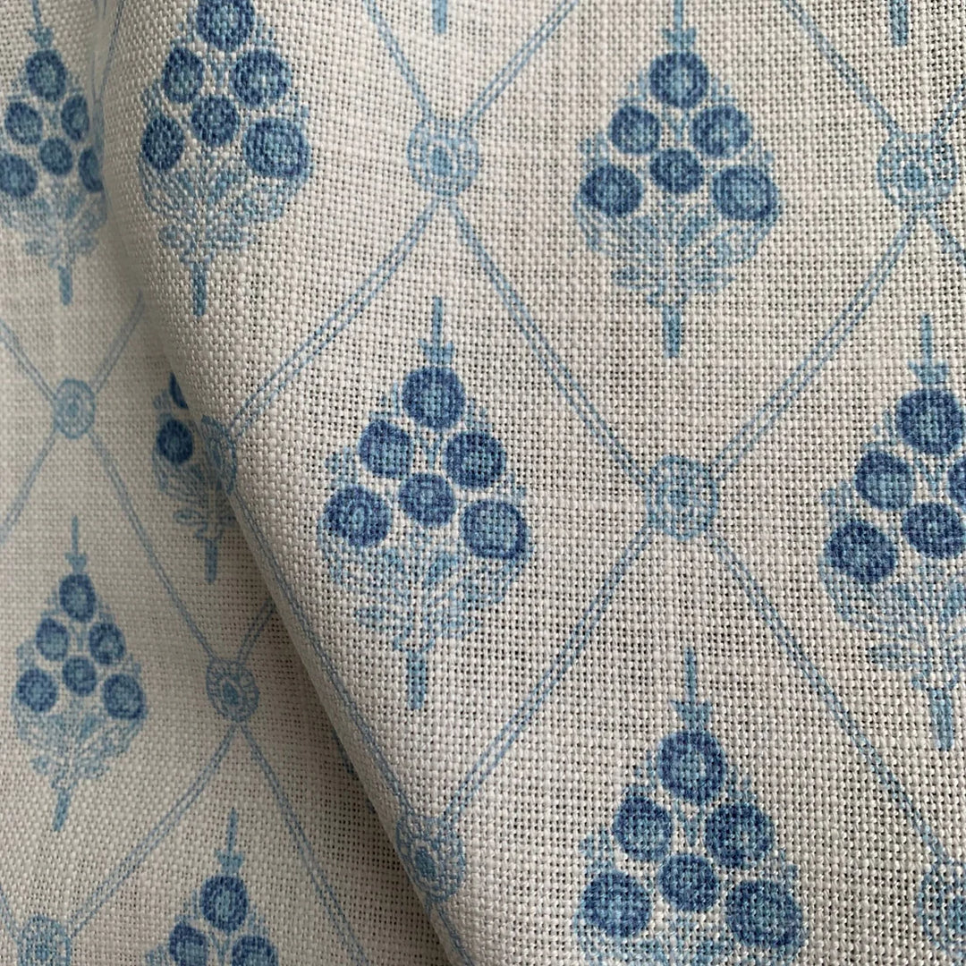 annika-reed-studio-agra-linen-fabric-in-blue-inspired-by-tag-mahal-floral-repeated-diamond-fabric-print