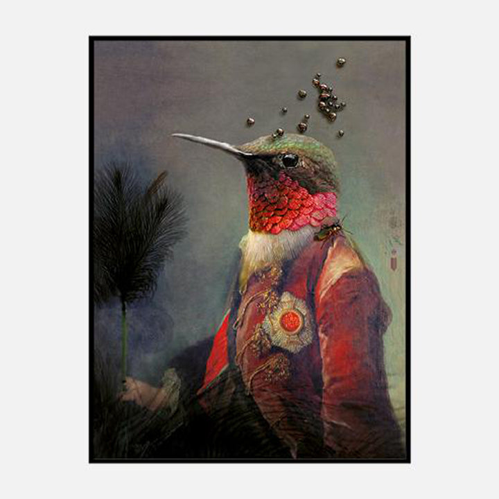 ibride ambroise limited edition print hummingbird