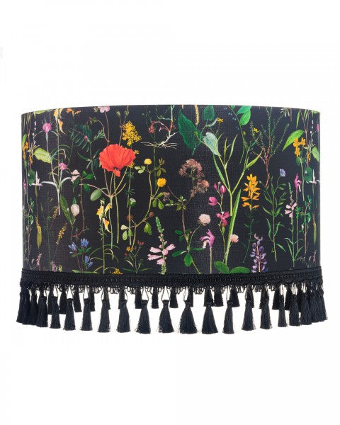 black-floral-tassel-lampshade-aquafleur