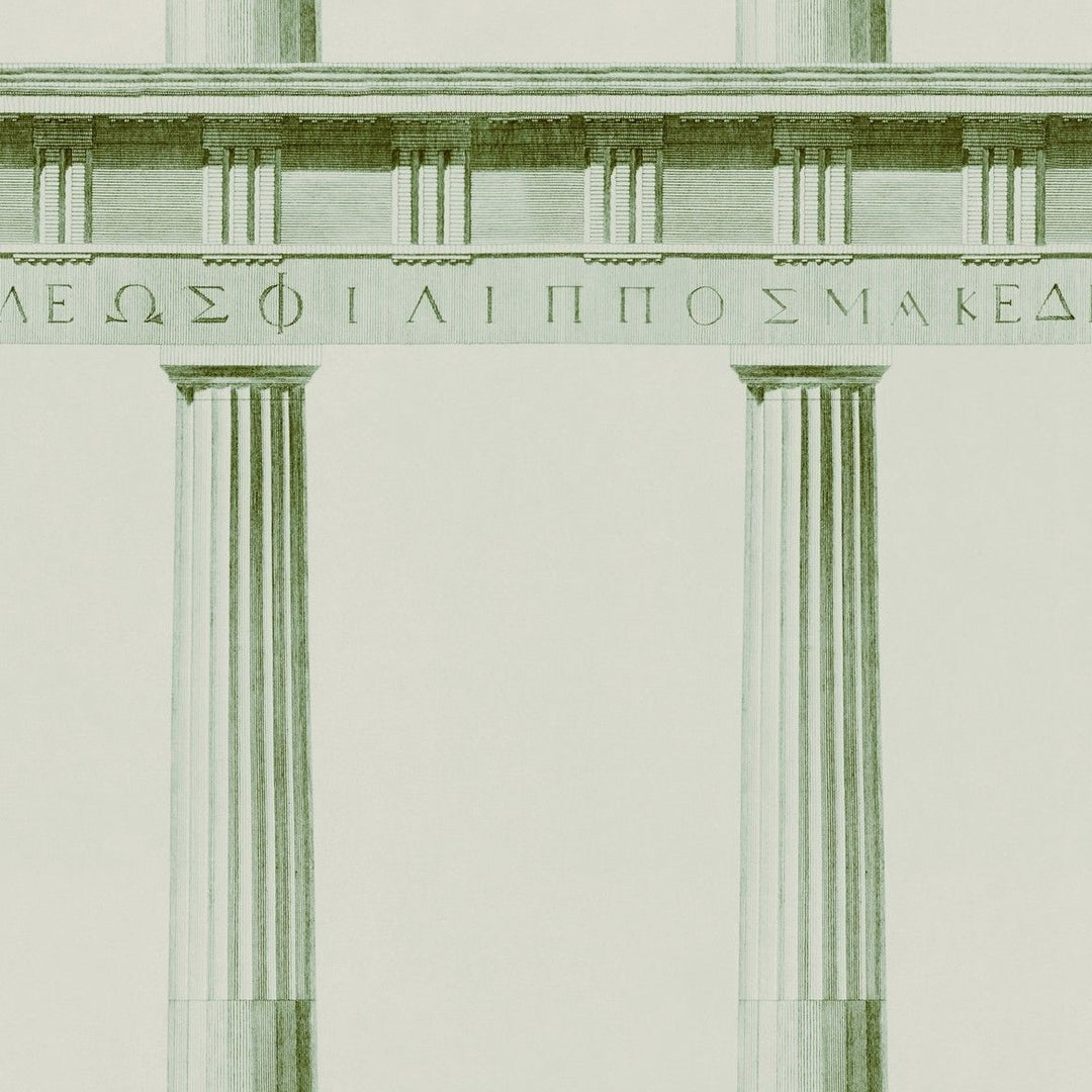 mind-the-gap-athena-wallpaper-histoire-de-l'architecture-collection-taupe-anthracite-copper-moss-roman-columns