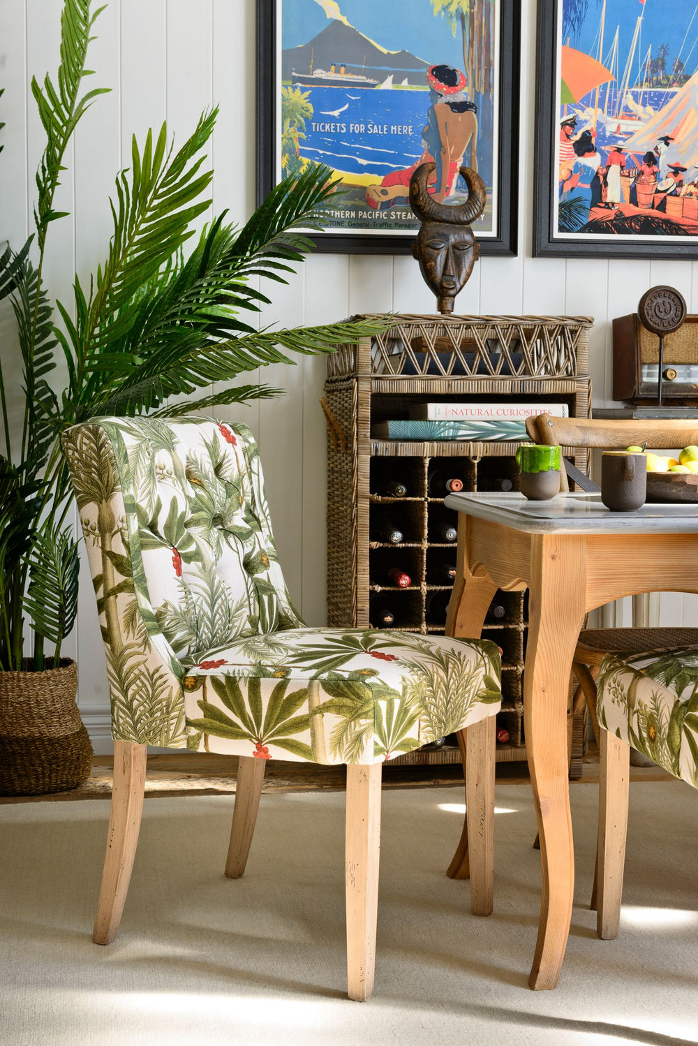 mind the gap tropical cottage lines madagascar dining chair