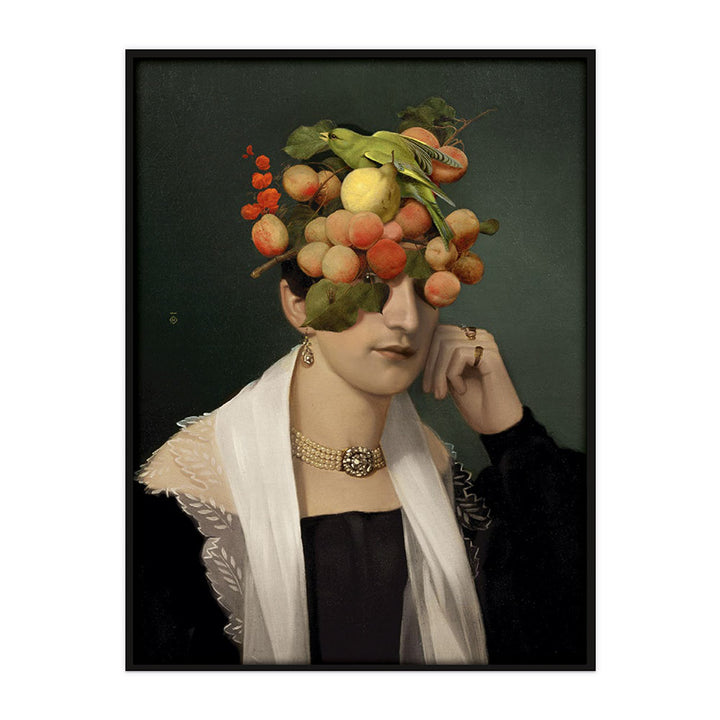 ibride secrets D'alcoves Camille lady portrait with fruit