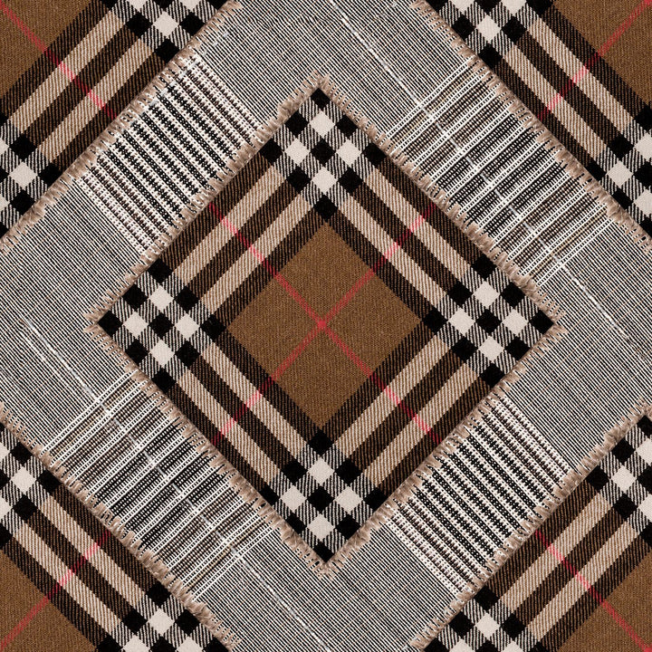 mind-the-gap-checkered-patchwork-brown-wallpaper-world-of-fabrics-collection-tartan-scottish-heritage-inspired-country-home-textured-maximalist-statement-interior