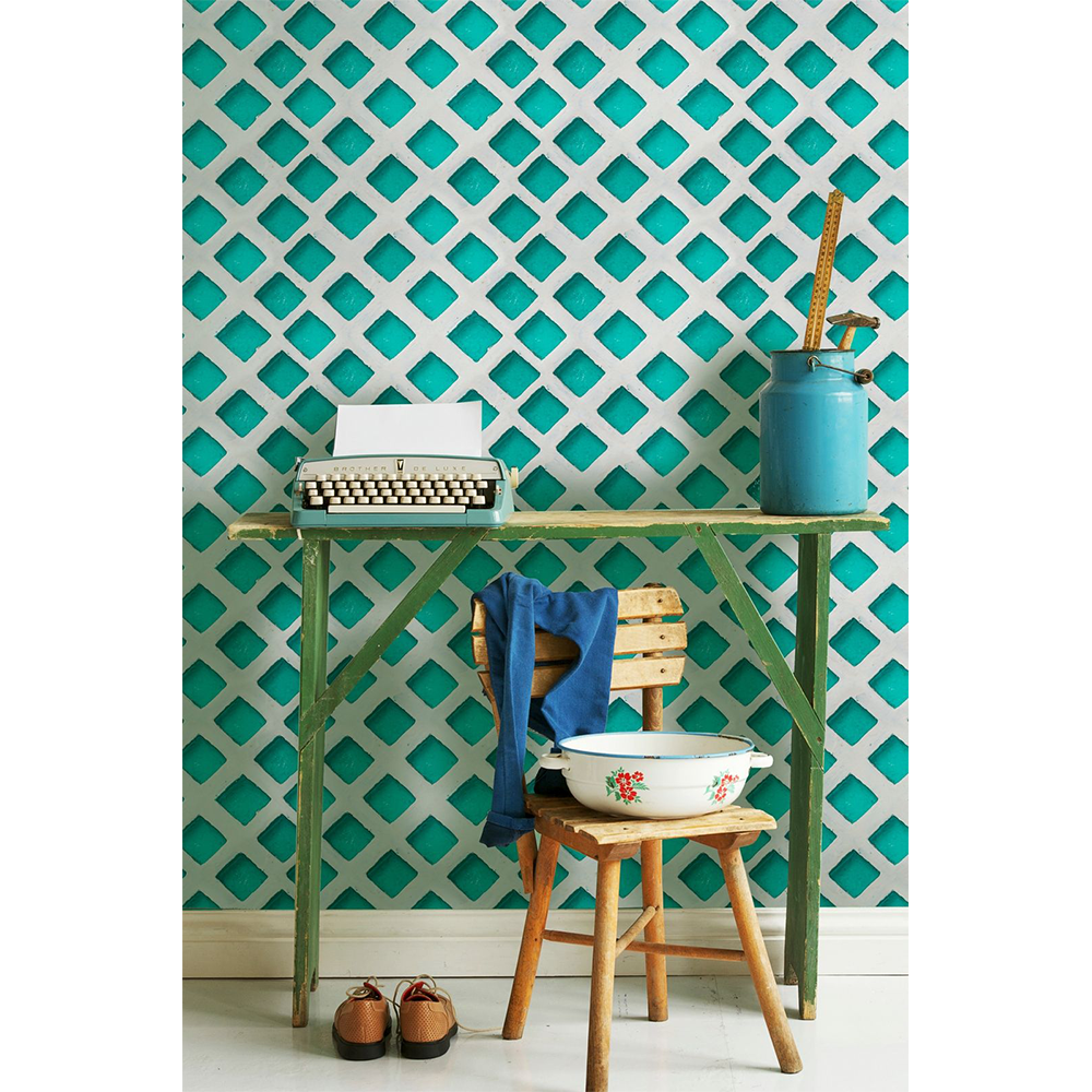 mind-the-gap-concrete-patch-turquoise-wallpaper-world-culture-collection-statement-maximalist-room-holiday