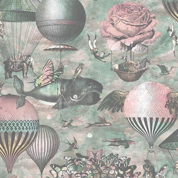 brand-mckenzie-curious-skies-wallpaper-pink-aqua-animals-balloons-whimsical