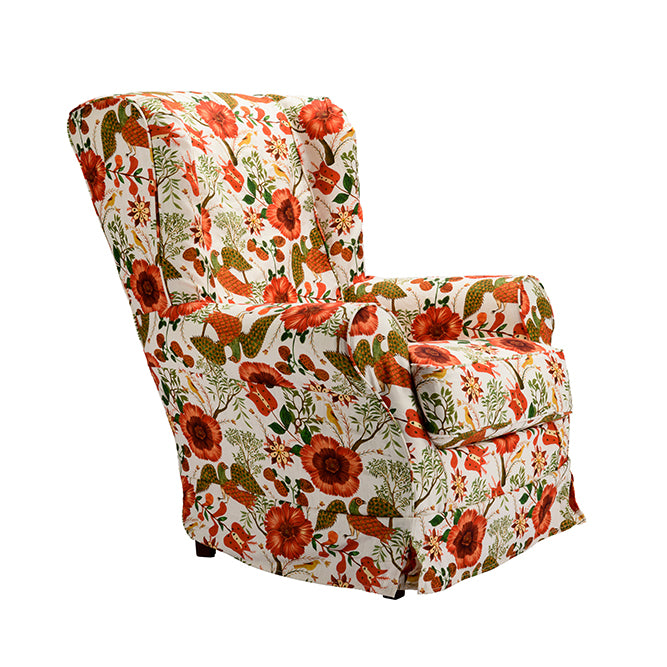 mind-the-gap-dakota-arm-chair-red-orange-green-white-linen