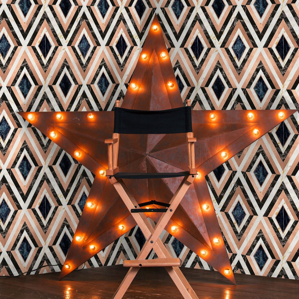 mind-the-gap-diamonds-in-copper-wallpaper-manhattan-metallic-collection-marble-and-copper-accents-geometric-prints-statement-maximalist-interior
