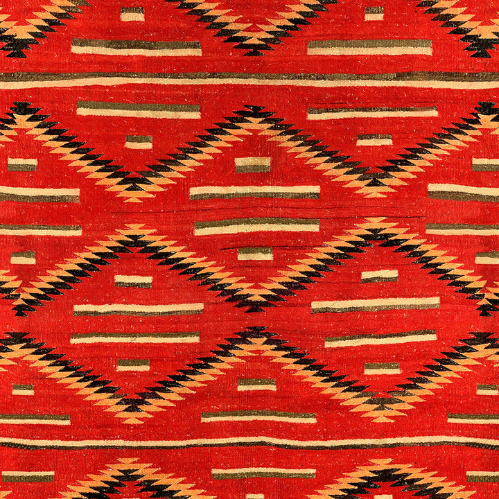 mind the gap home of eccentric man eyedazzler navajo linen fabric red upholstery curtain