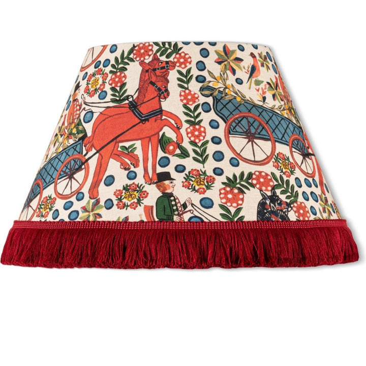Tyrol collection Fasnacht Cone fringed Lampshade